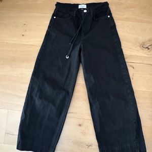 FRAME denim wide leg jeans